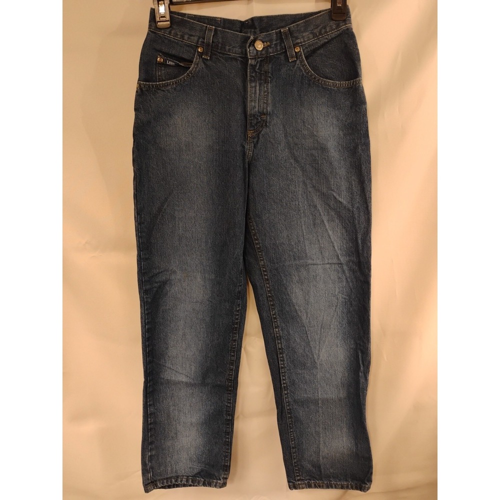 Lee‎ Vintage Womens Size 8 Dark Denim Blue Jeans